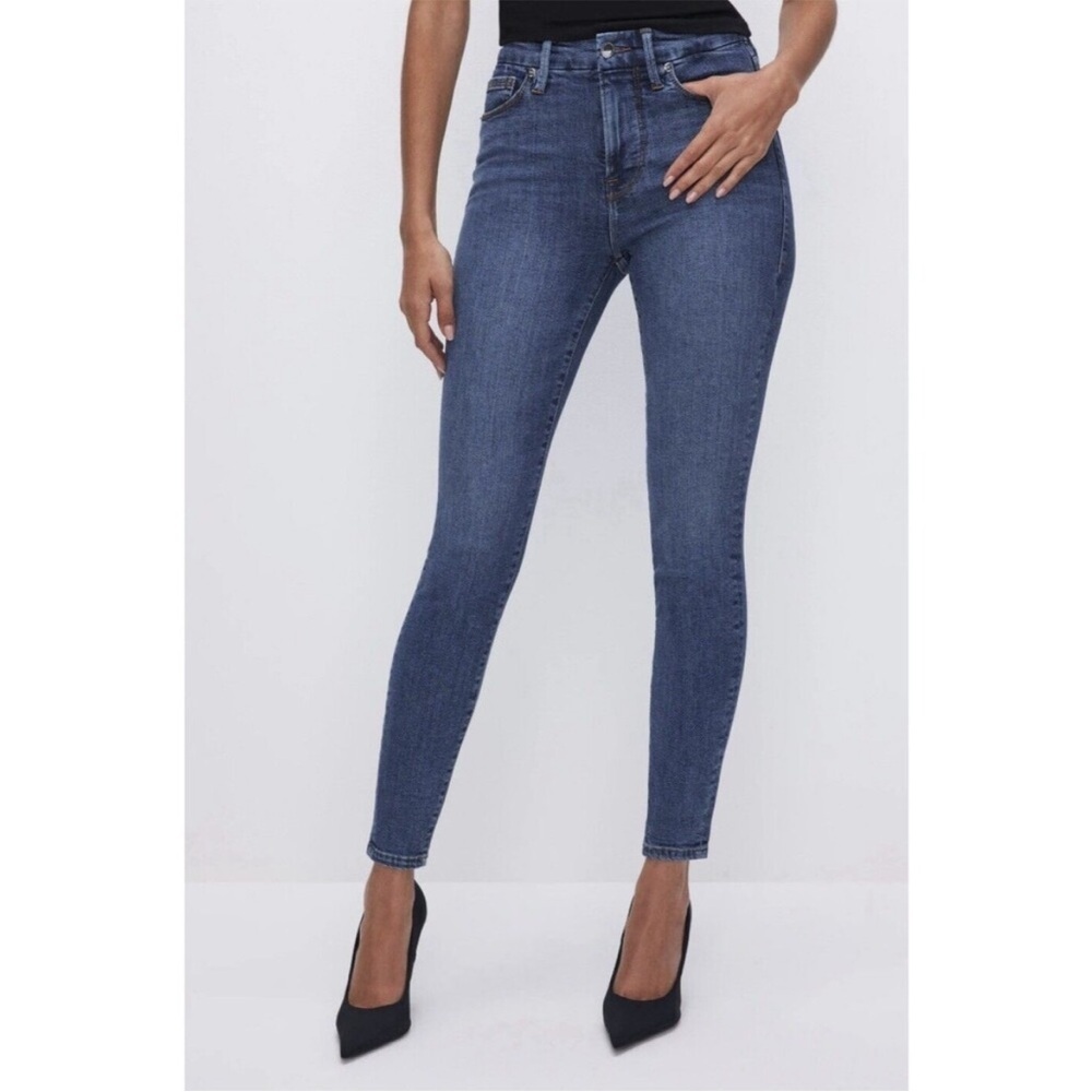 Women's Good American Good Legs High Rise Skinny Jeans Plus Size